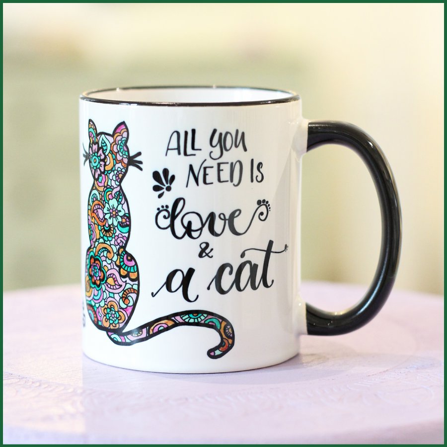 Tasse "All you need is... Cat"